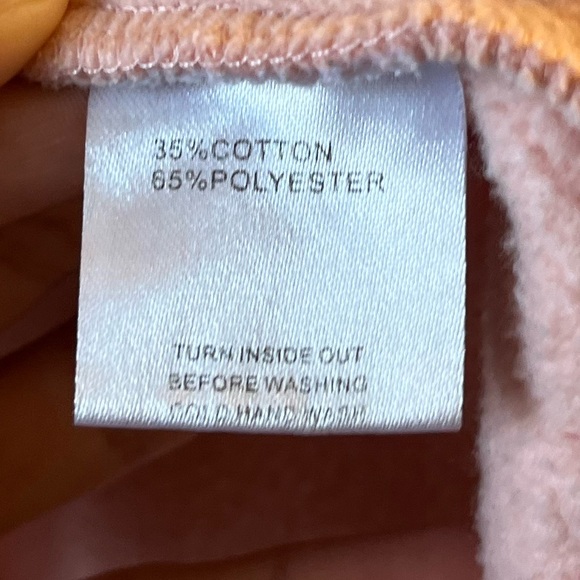 White Fox Calabasas Pink Crewneck Sweater - Picture 7 of 10